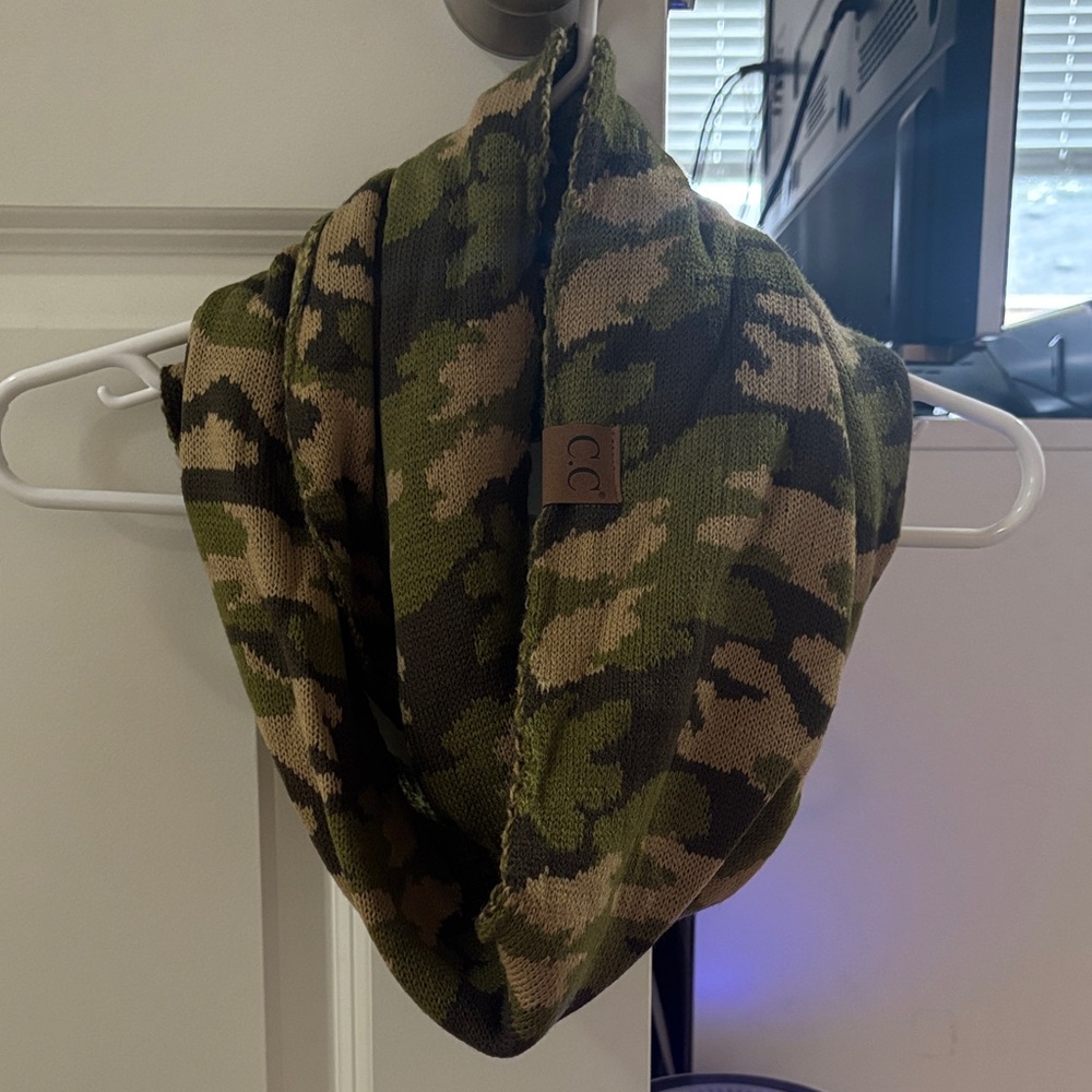 C.C Camouflage Scarf